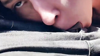 blowjob in bus
