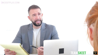 with my daughter and my wife