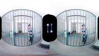 Reunion In The Jail Cell With Latina Teen Maya Bijou