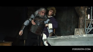 XXX The Witcher A XXX Parody Kira Queen Sluty Farm Girl Seduce Blind Warrior