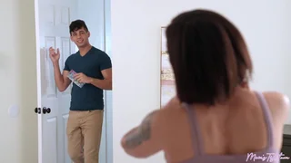 XXX Stepmoms Massage - Blaire Johnson & Kai Jaxon