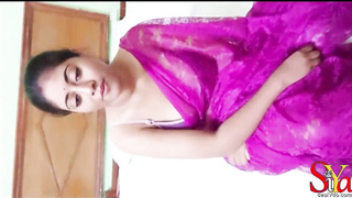 desi randi bhabhi ki chudai in purple saree full sex videos by Khan