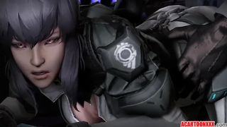 3D Ghost in the Shell SFM Porn Motoko Kusanagi Sex Video Compilation June 2018