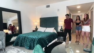 Sophia Locke, Hailey Rose - Double Creampie