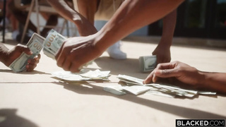 Violet Myers Gangbanged.