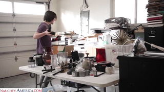 BLONDE MILF LAURA BENTLEY THANKS SON'S FRIEND BY RIDING HIS COCK 2 video