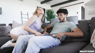 Natasha Nice, Demi Hawks - Stepmom Sneaky Link Has Huge Tits