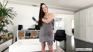 Able Godshark Help Abbie Practice For Her Date XXX