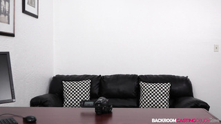 4ft11 Little Chick Aria Gets Casting Cock