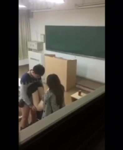 Chinese Student Fucking in School.