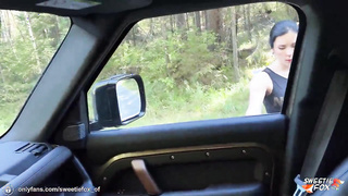 Hot Milf out in the wild