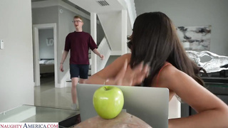 XXX Latin MILF shows son’s friend how slutty she can be