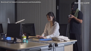 Beautiful Secretary Wife is Fucked Hard by her Boss and she likes it NTR