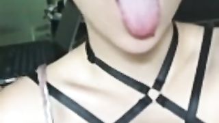 Cute Teen Shows her Fake Expression 3