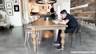 Leda Lothario - Twin Stepbrothers Cum On Ledas Face - Sis Tiny 3Some