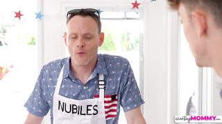 XXX Cherry Kiss Stars Stripes And Stepsons Cum