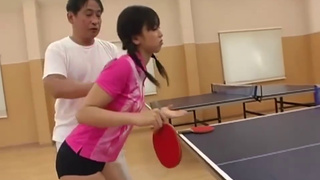 Innocent Girl Takes Advantage of Her Ping Pong Coach in Her Perverted Training