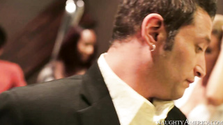 Nicole Aniston fucking in the kitchen with her medium ass - Busty Cutie