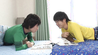 [DVDES-920] (English subbed) A bitchy black gyaru older sister awakened a young boy’s penis and beca