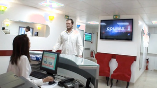 En la consulta de la dentista