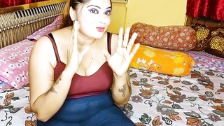 Horny Indian Wife Give RimJob Her Husband😍
