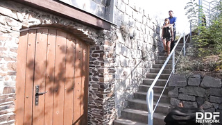 Silvia Dallia DDF Network - Submission Cellar - Tattoo DP 3Some BDSM