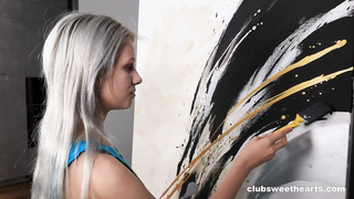 XXX Half artist half horny | Vasya Sylvia