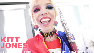 Kitt Jones - Harley Quinn Cosplay [DeepThroatSirens]