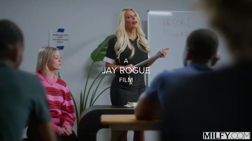 MILFY – Brittany Andrews & Amber Moore Anal Obsessed Teacher Schools Young Couple