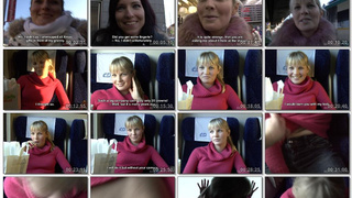 Czech Streets 9 - Beauty on train