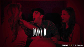 Cherie Deville Molly Jane - A movie-date dicking - Cutie Busty MILF 3Some