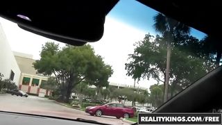 Girl Alex Little Sex in a Car HD 720p