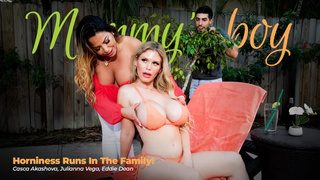 Julianna Vega, Casca Akashova - Horniness Runs In The Family MommysBoy