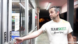 Threesome , Teen , Public Sex