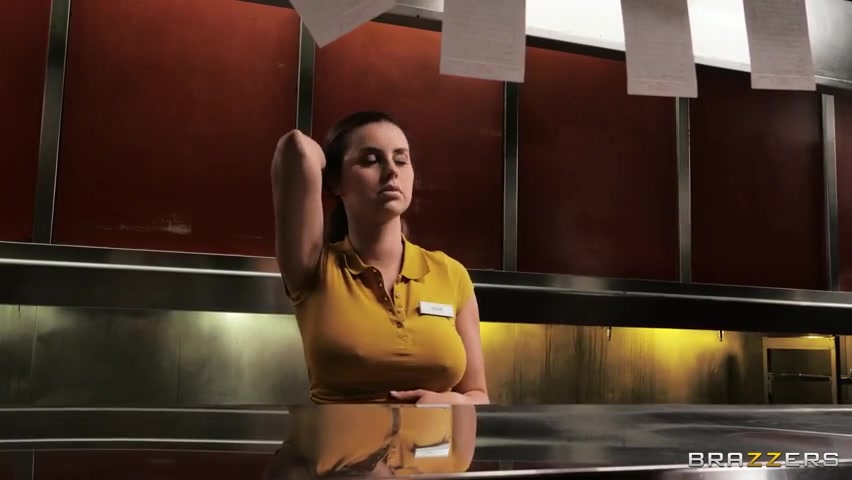 Jessie Rogers - Kitchen Cutie Serves Sneaky ANAL - Busty