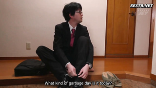 [NKKD-219] A Housewife Who Gently Wrapped A Younger Man’s Hard Dick Into The Panties She Had Just Ta