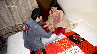 Indian Teen First Night Sex After Marriage - Roleplay with hindi voice - Hunter Asia