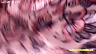 Sheena Ryder - Cum On Mom's Pussy, Bro - Family Cuckolds. Dad proud of his Sons making their Mom cum