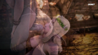 Большой орк трахает Орино