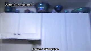 Mi ardiente madrastra  me saca la leche (creampie)