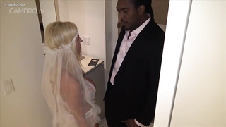 Bbc fucks Blonde bridehp
