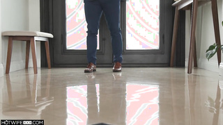 XXX Eden West Waits For Him To Come Finish The Job