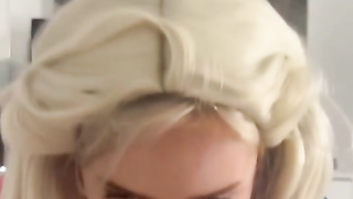 Hot babe - Harley Quinn Cosplay Homemade SexTape