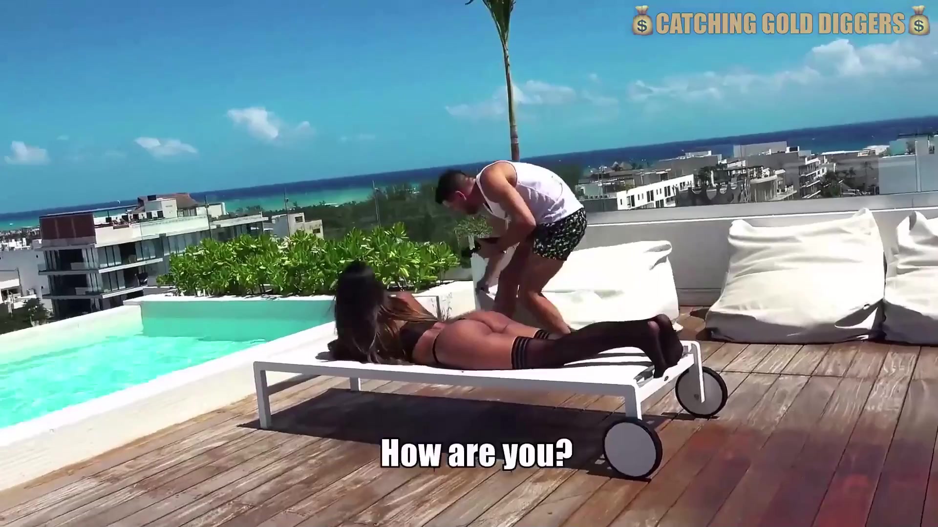 Busty Colombian Gold Digger Fratiany Banged by Agent