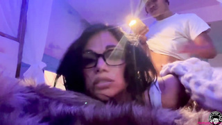 XXX Mona Azar Persian Stepmom Punishes Lil D