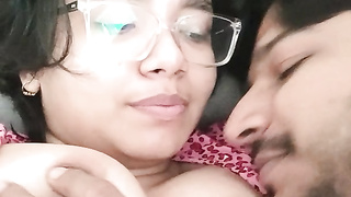 indian girl enjoying in hotel with his boyfriend