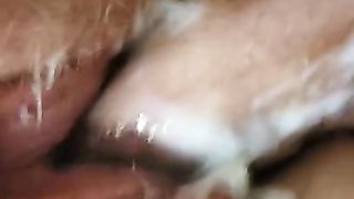 Moist and Wet Hairy Pussy Sexi Time Creampied