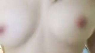 Magic tits with pink small nipples