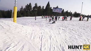 XXX When Husband is Loser, Wife Fucks any Skier | Lucette Nice ​(Nina Heels)