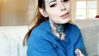 Fully Tatted Babe JOIs